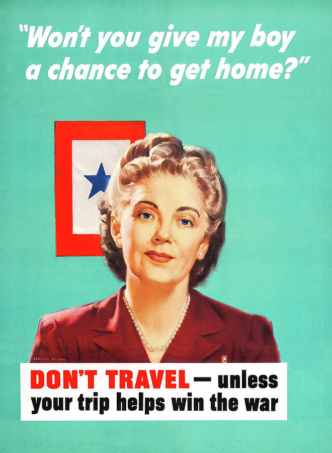 don't travel unless necessary