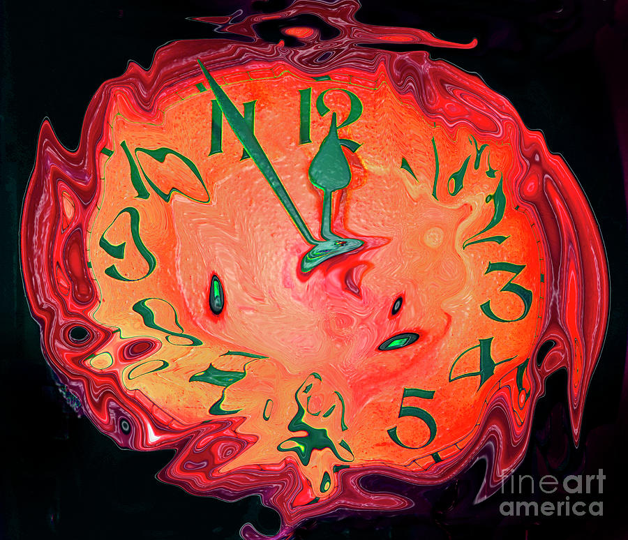 Doomsday Clock Photograph by Tony Craddock/science Photo Library Fine