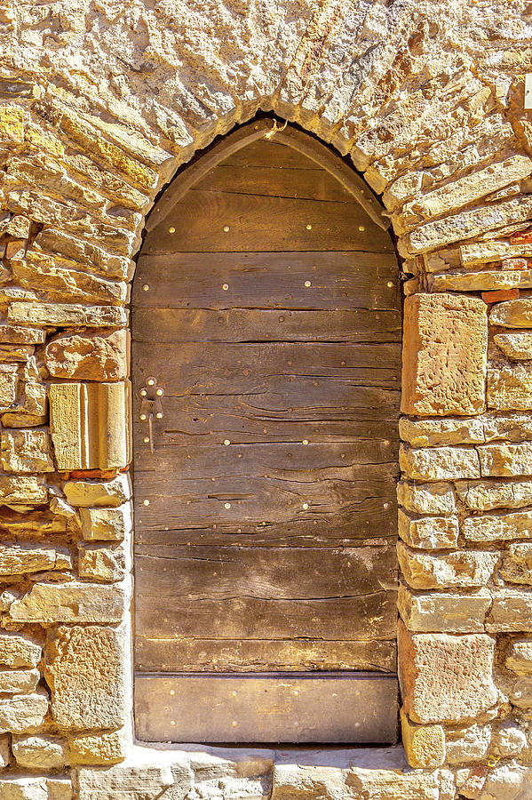 Door in Cordes-sur-Ceil Photograph by W Chris Fooshee