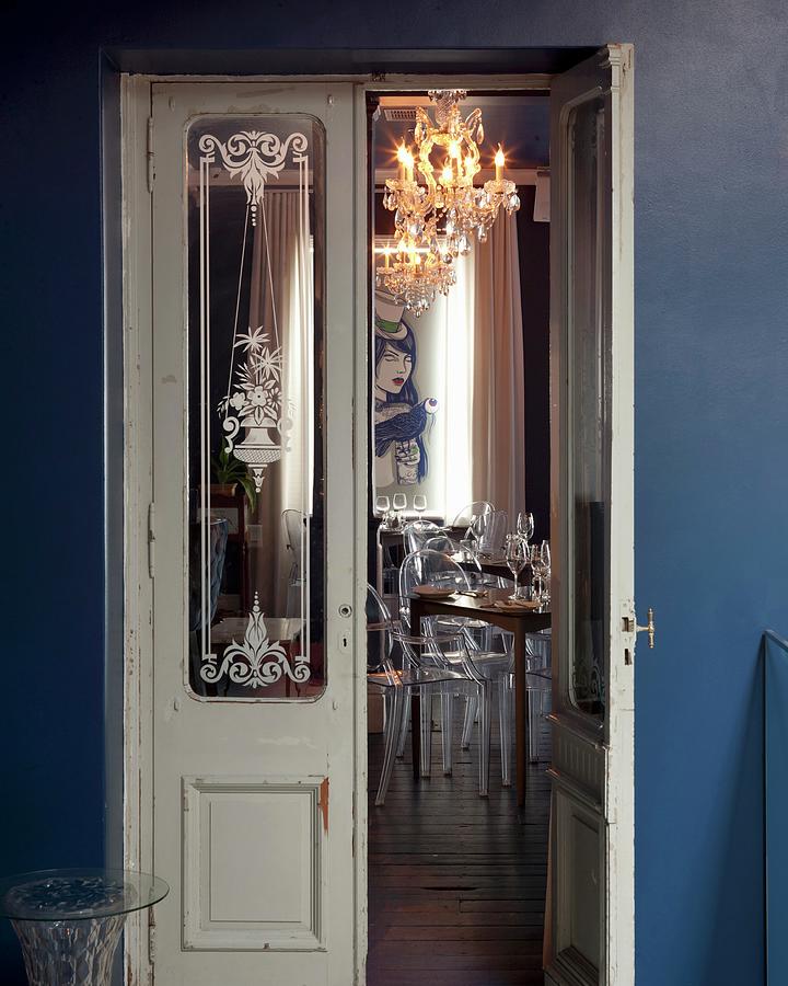 Door Leading Into Restaurant, Cape Town, South Africa Photograph by Great Stock!