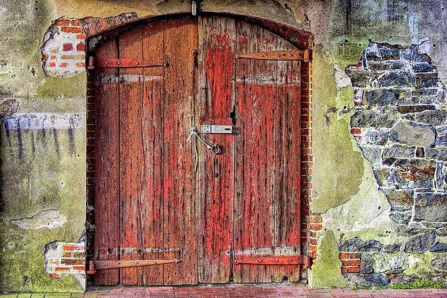 Vintage Photograph - Door To Discovery by JAMART Photography