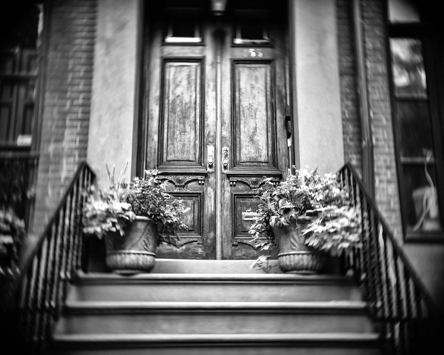Doors and Flowers Photograph by Bob Estremera
