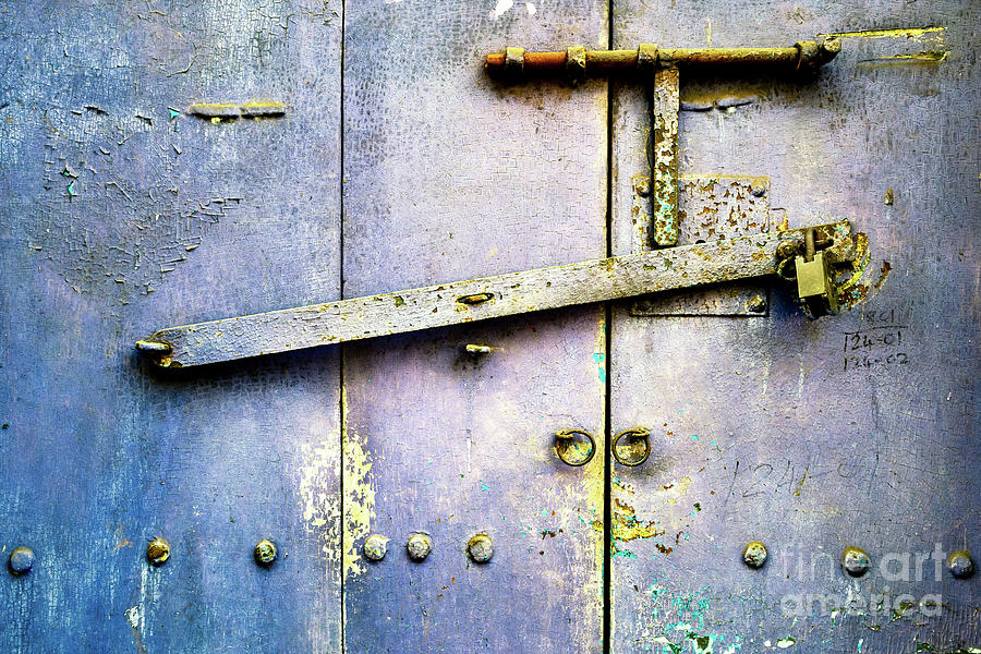 Doors of India - Blue Door Detail 3 by Miles Whittingham Doors of India - Blue Door Detail 3 by Miles Whittingham