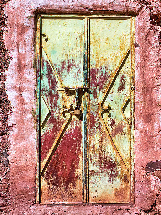 Doorway at Telouet Kasbah Photograph by Dominic Piperata