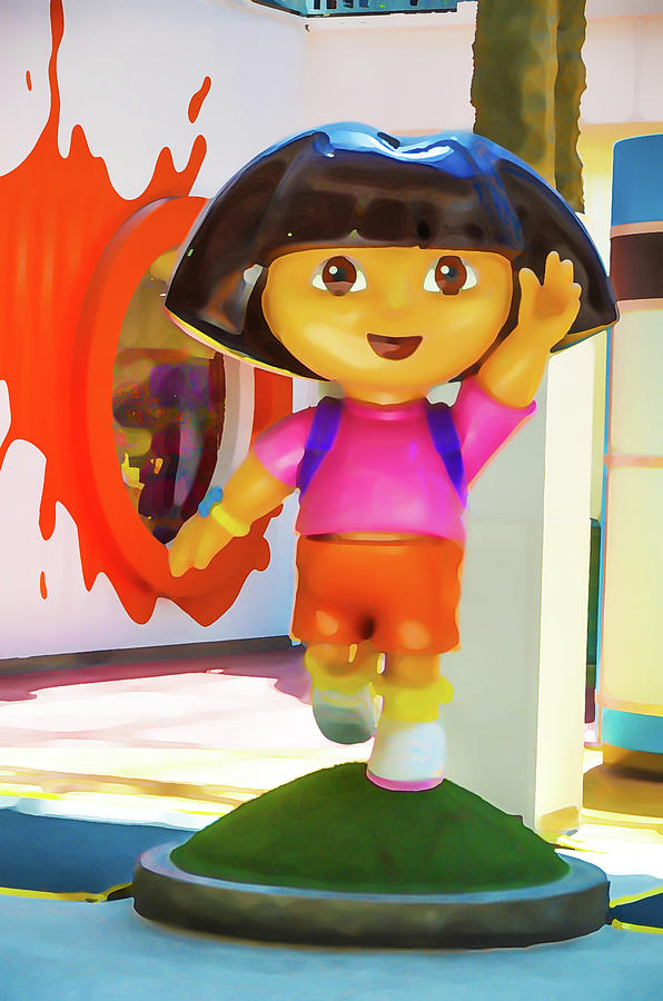 Dora Painting by Jeelan Clark