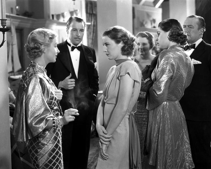 Doris Lloyd Looking At Barbara Stanwyck Talking To Genevieve Tobin ...