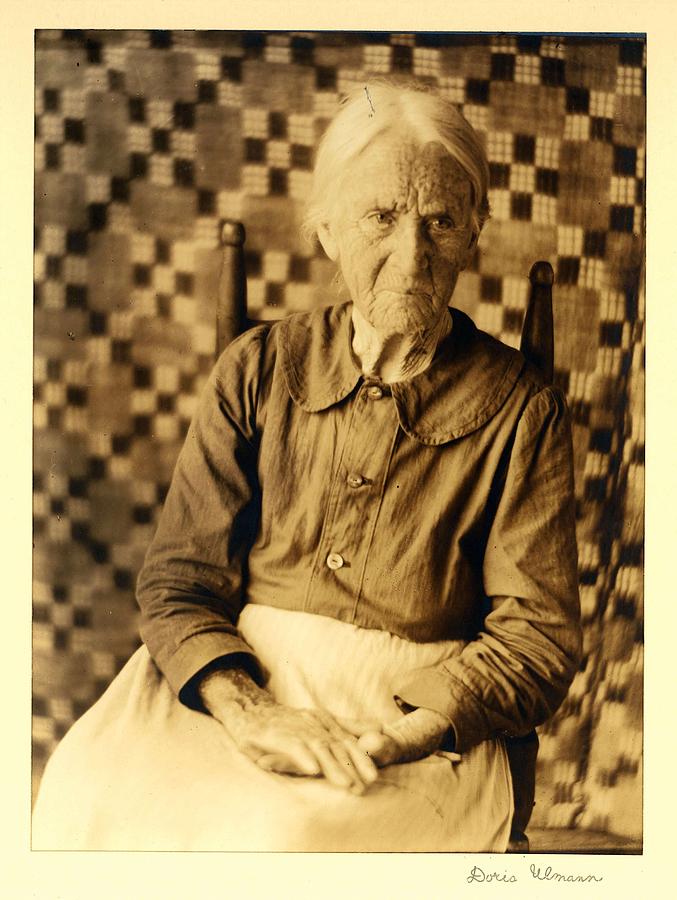 Doris Ulmann 1882-1934 , Elderly Woman Seated In Chair, With Quilt ...