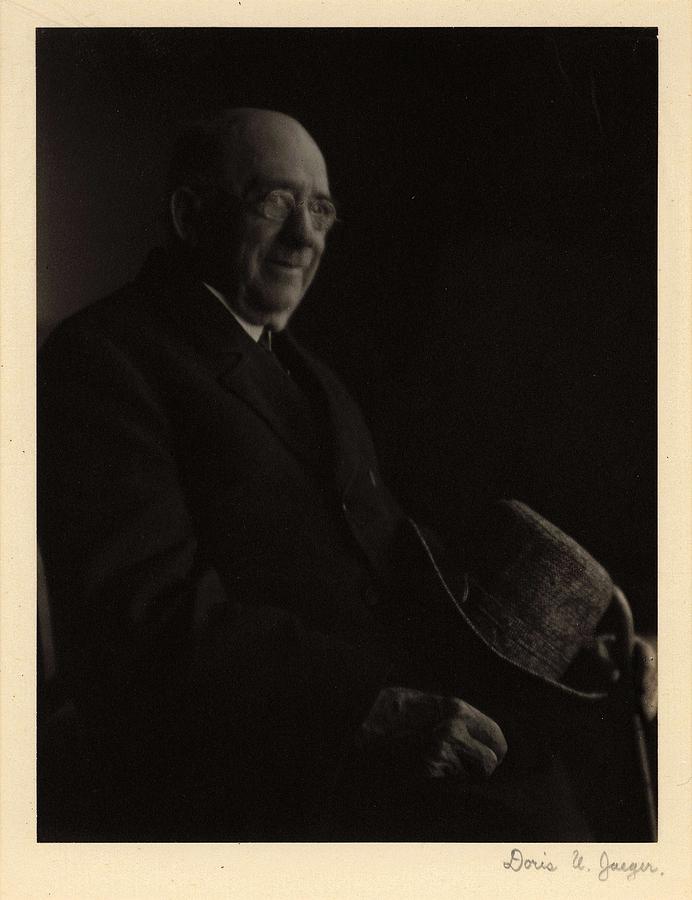 Doris Ulmann 1882-1934 Elderly Man In Glasses And Coat, Seated With Hat ...