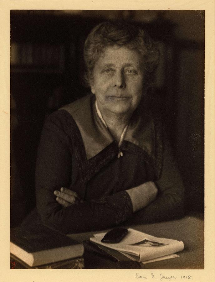 Doris Ulmann 1882-1934 Man Seated At Desk With Arms Crossed And Books ...