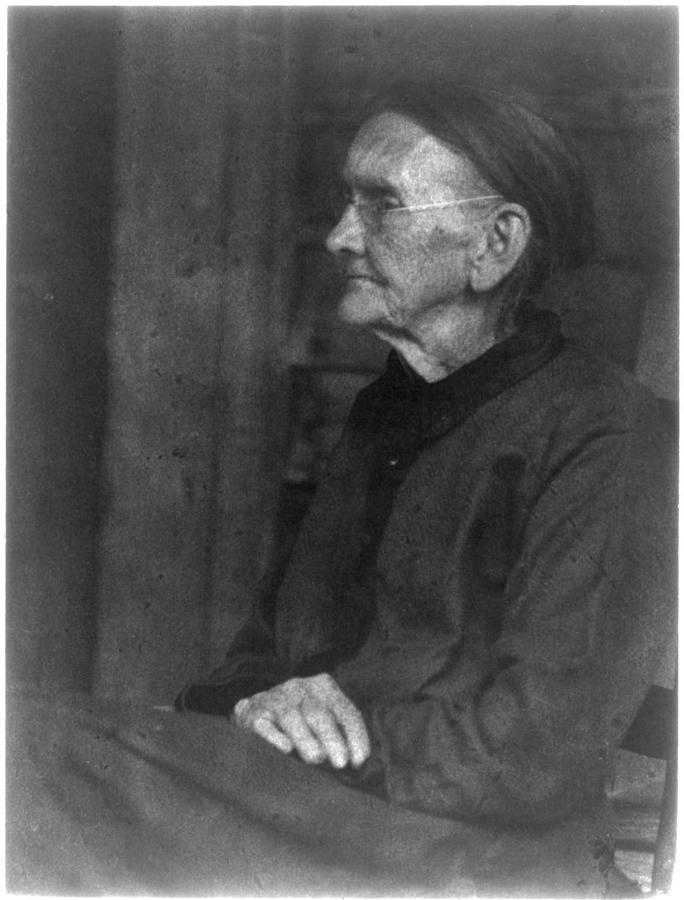 Doris Ulmann 1882-1934 Old Woman, Profile Half-length Portrait Painting ...