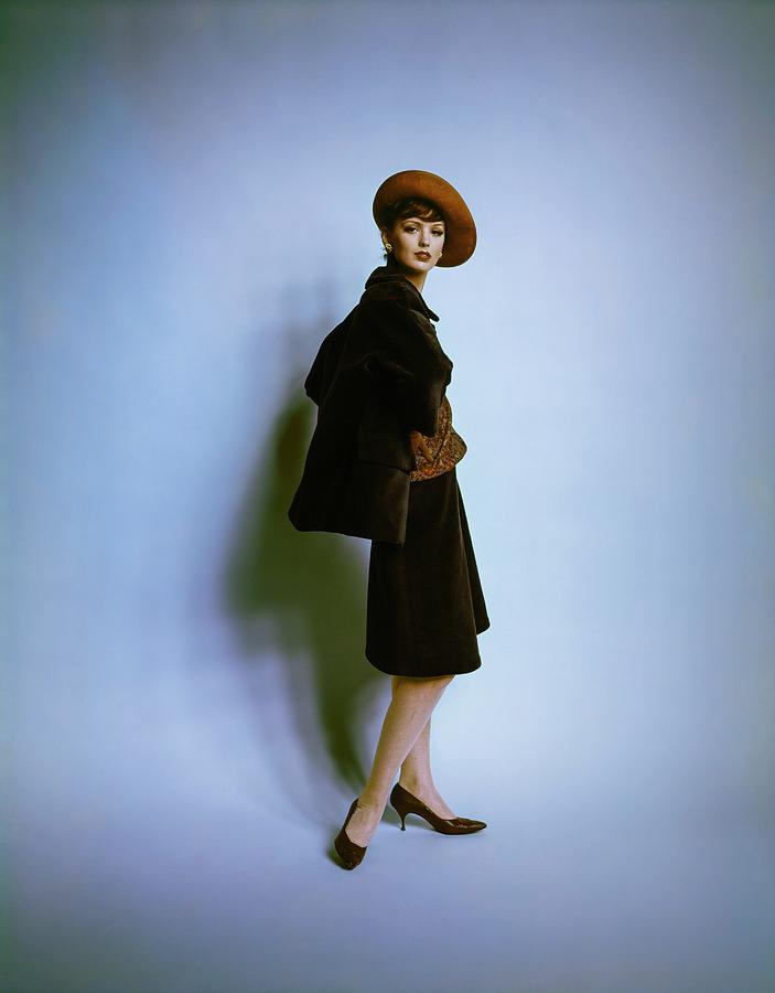 Dorothea Mcgowan Wearing Clare Potter Photograph by Bert Stern