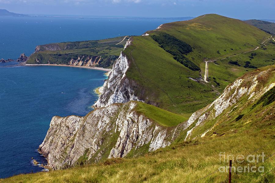 Dorset Chalk Cliffs Photograph by Dr Keith Wheeler/science Photo Library