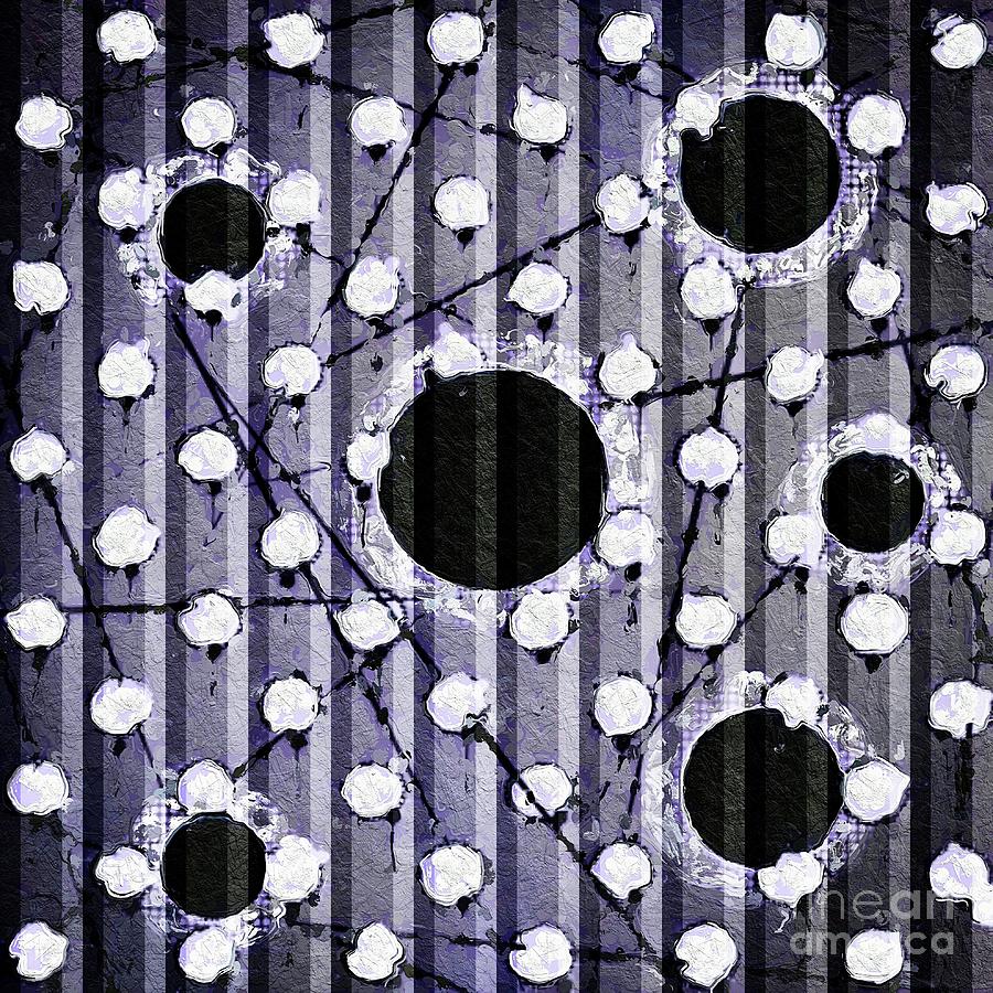 Dots And Stripes Digital Art