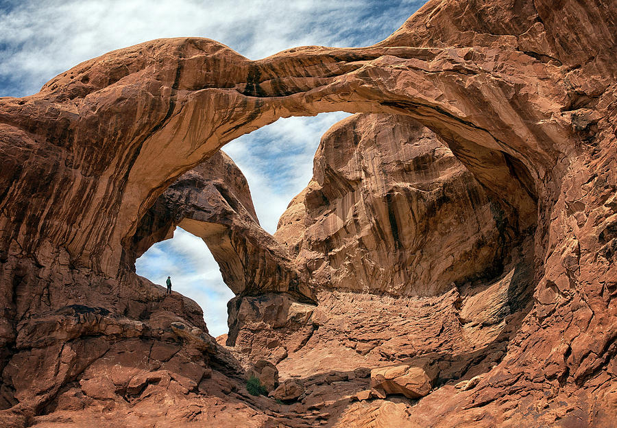 Double Arch View Photograph by Art Cole