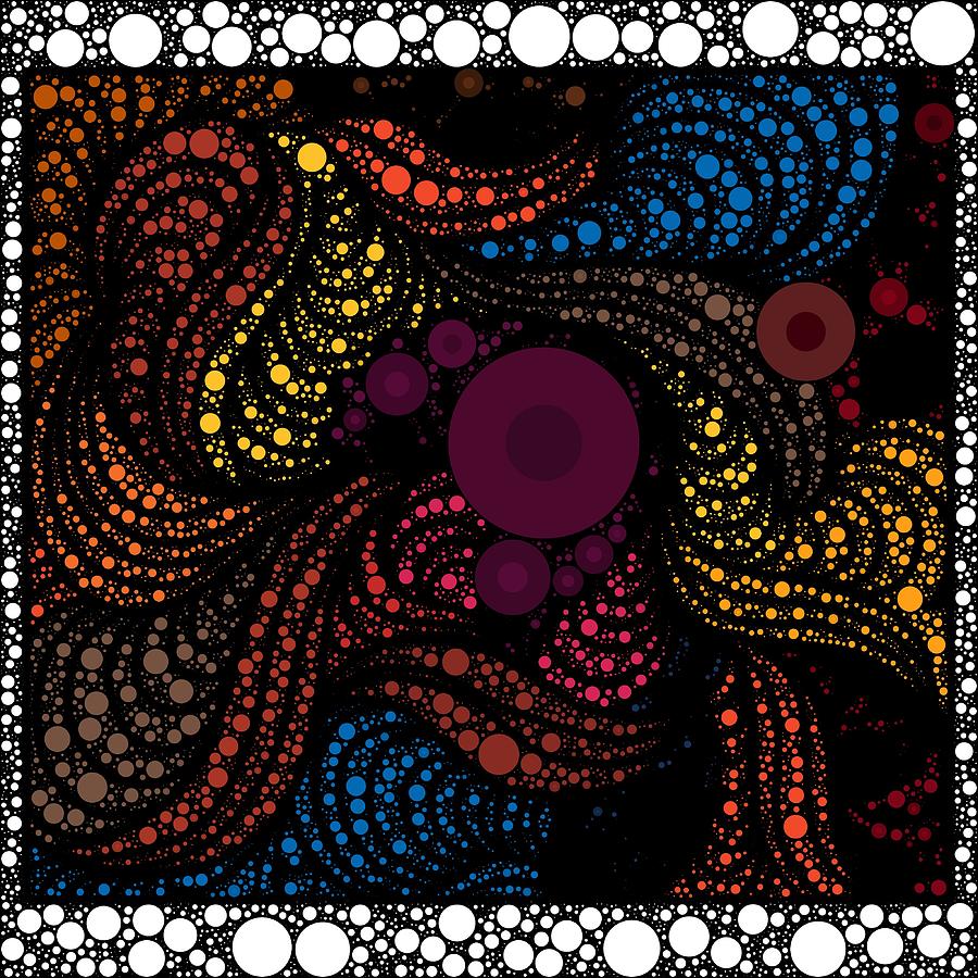 Double Circle Art by Sheila Mcdonald Double Circle Art by Sheila Mcdonald