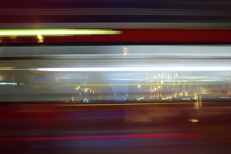 Double Decker Bus Blur 2 by Michael Gerbino Double Decker Bus Blur 2 by Michael Gerbino