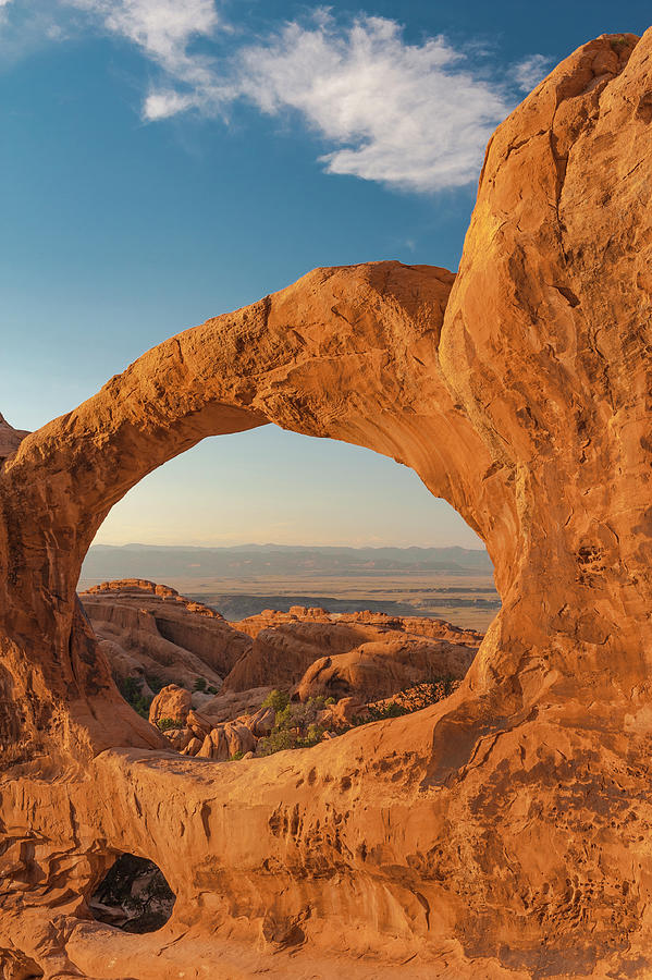 Double O Arch Photograph by Jeff Foott