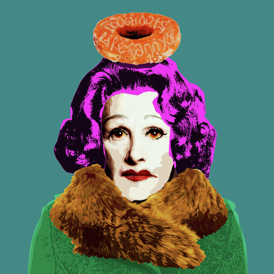 London Digital Art - Doughnuts Like Fannys by BFA Prints