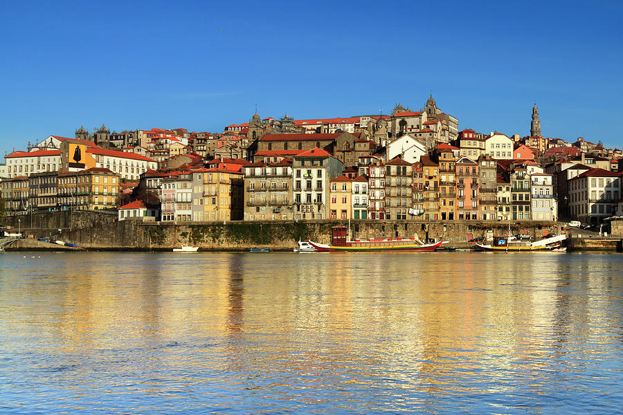 Douro River In Oporto Photograph by Aroxo
