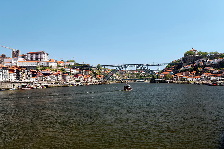 Douro River Porto Photograph by Sally Weigand