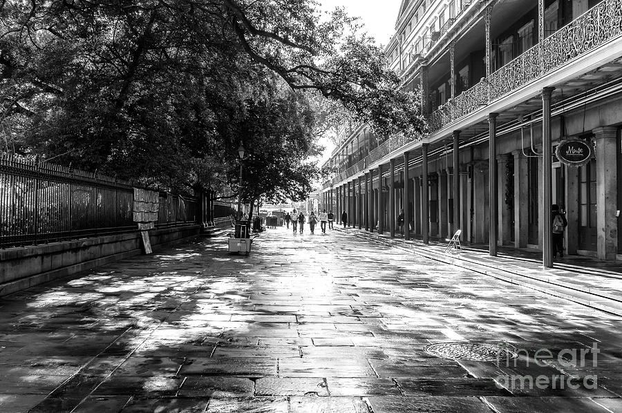 Down Jackson Square in New Orleans Photograph by John Rizzuto