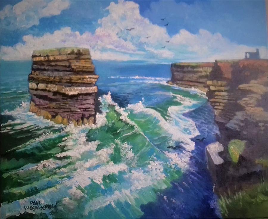 Down Patrick Northern Ireland Painting by Paul Weerasekera