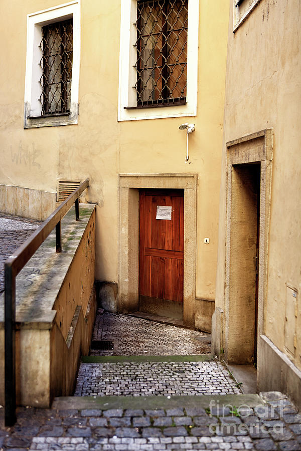 Down the Stairs in Old Town Prague Photograph by John Rizzuto