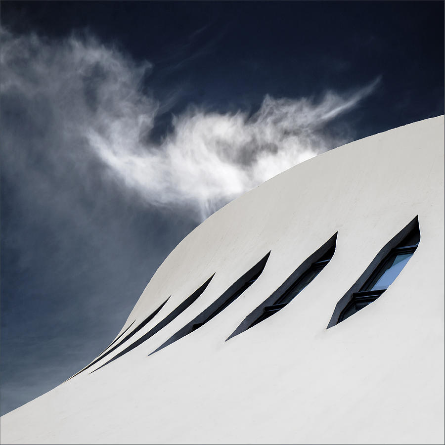 Architecture Photograph - Down To Space by Gilbert Claes