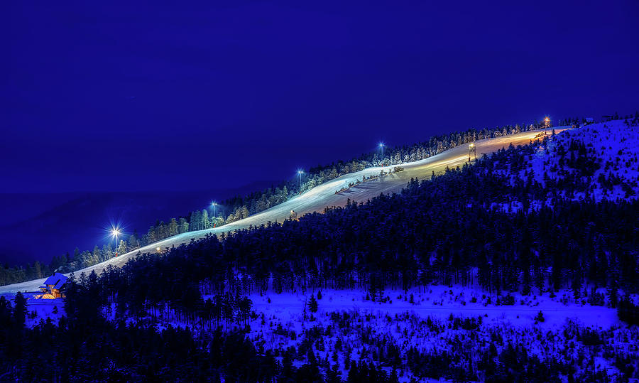 Downhill Lights Photograph by Mountain Dreams - Fine Art America