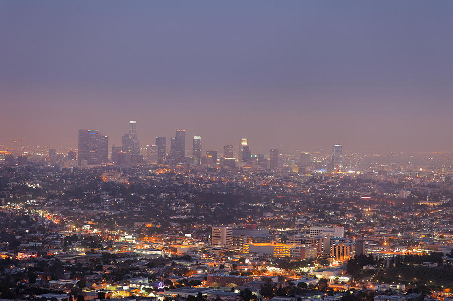 Downtown At Dusk by Sigh