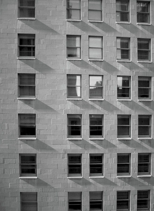 Downtown Building Windows Photograph by Bill Hornstein