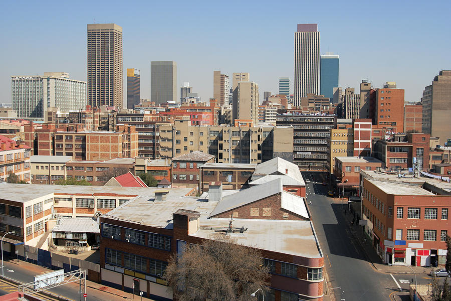 Downtown City Johannesburg, South Photograph by Manoafrica