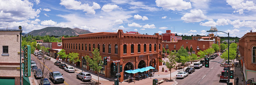 Downtown Flagstaff Photograph by Jeremy Woodhouse