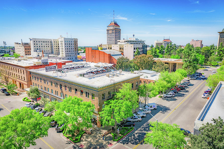 Downtown Fresno, CA Photograph by Matt Clausen