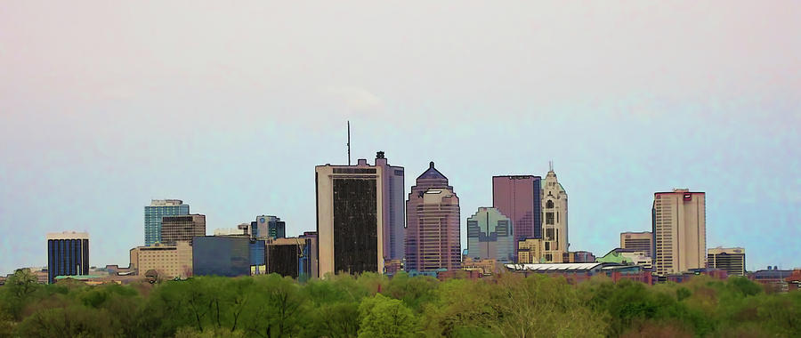 Downtown from Afar Photograph by Tiffany J Morisue