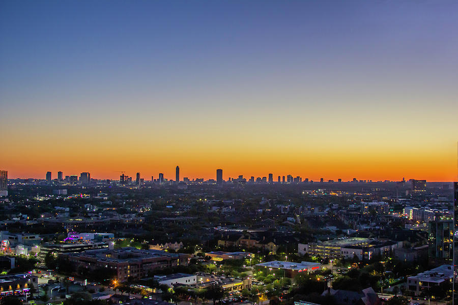 Downtown Houston 2 Photograph by Rocco Silvestri