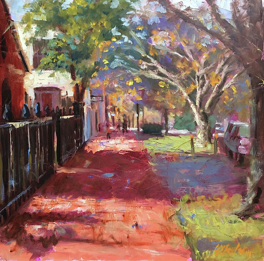Impressionism Painting - Downtown Huntsville by Jennifer Stottle Taylor