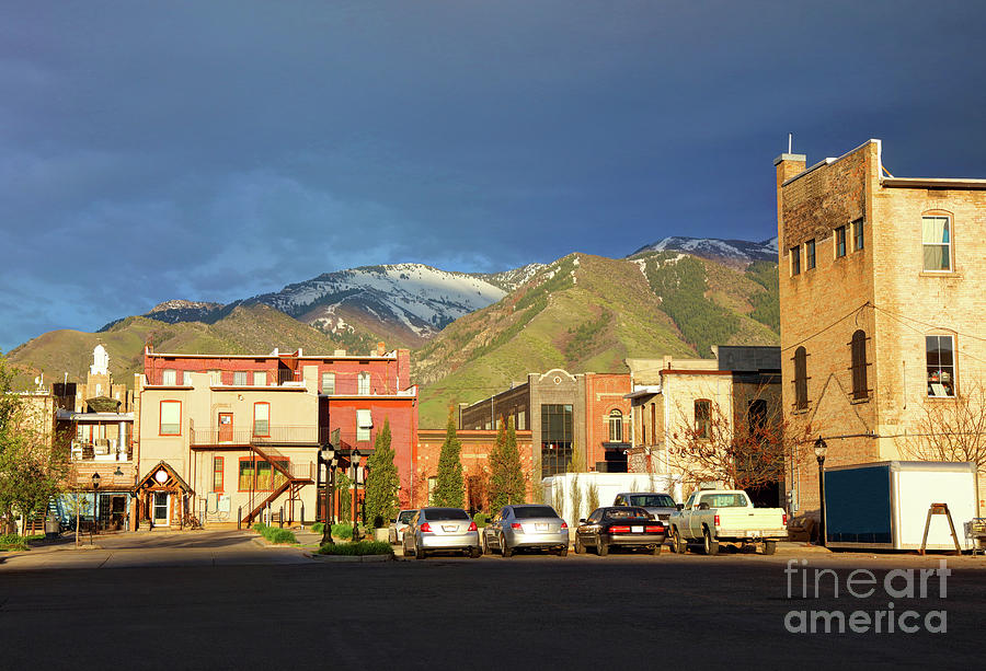 Downtown Logan, Utah Photograph by Denis Tangney Jr