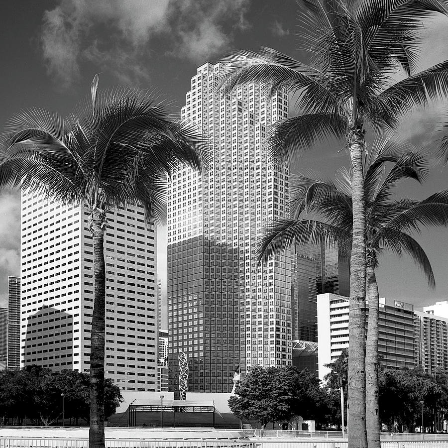 Downtown Miami 071802 Photograph by Rudy Umans