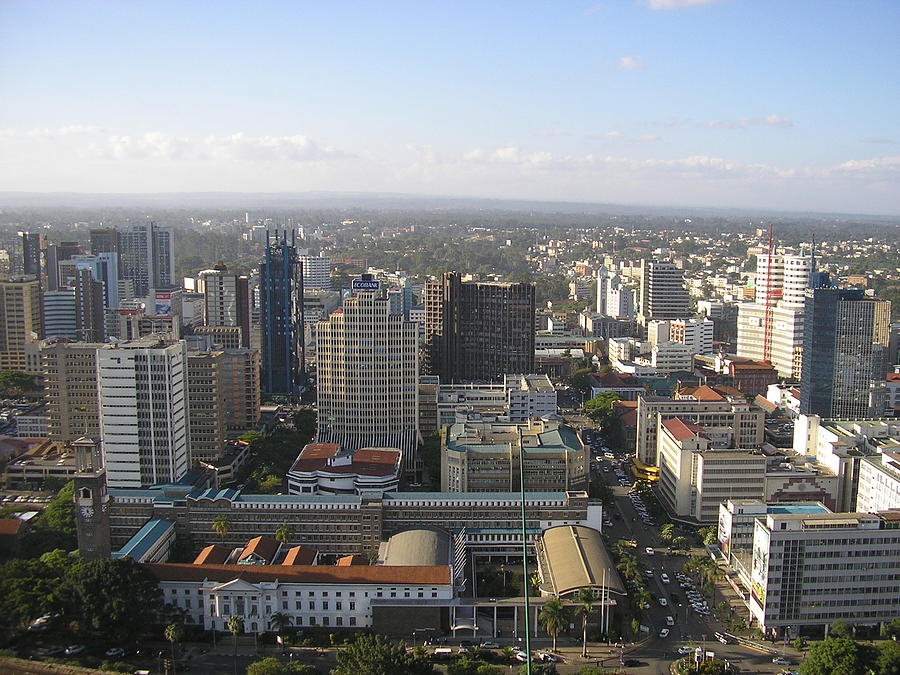 Downtown Nairobi, Kenya Photograph by Kevin Donegan