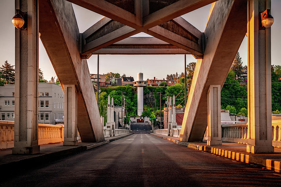 Downtown Oregon City Photograph by George Shubin - Fine Art America