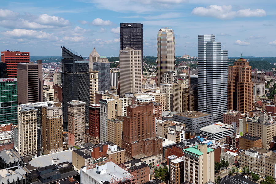 Downtown Pittsburgh, PA Photograph by Bill Cobb - Fine Art America