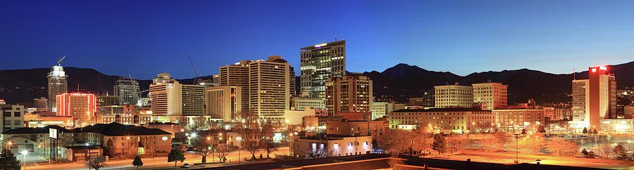 Downtown Salt Lake City, Utah Photograph by Jumper