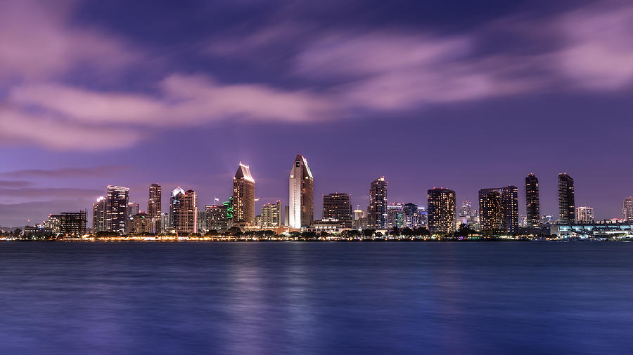 Downtown San Diego Photograph by Tom Jordan