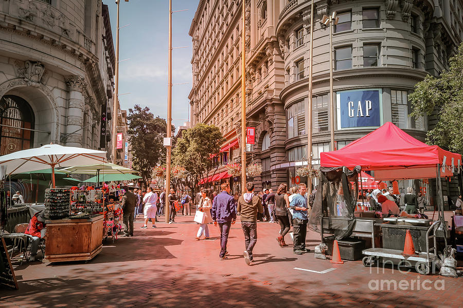 Downtown San Francisco Photograph by Claudia M Photography