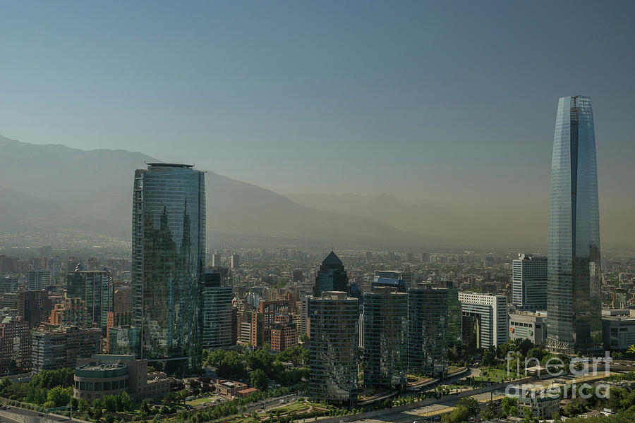 Downtown Santiago Photograph by Brian Kamprath