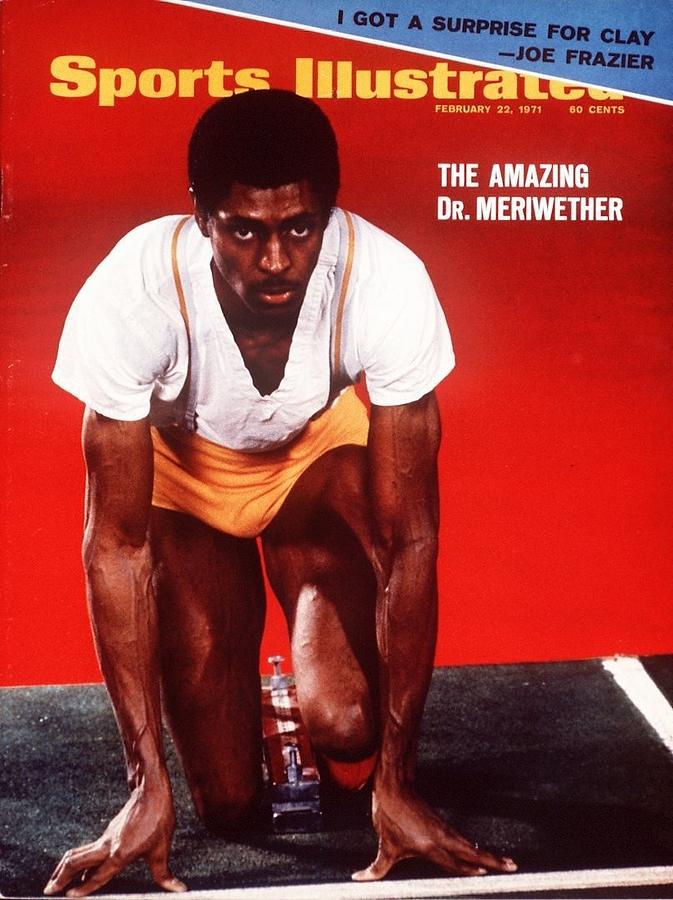 Dr. Delano Meriwether, 1971 Times Indoor Games Sports Illustrated Cover Photograph by Sports Illustrated