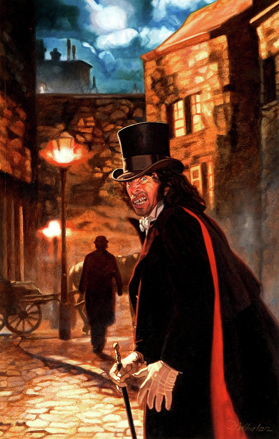 Dr. Jekyll And Mr. Hyde Painting by Patrick Whelan