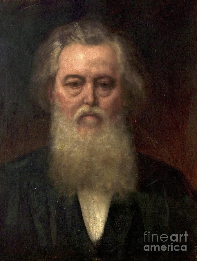 Dr John Chapman C1885 Painting By Jean Joseph Benjamin Constant