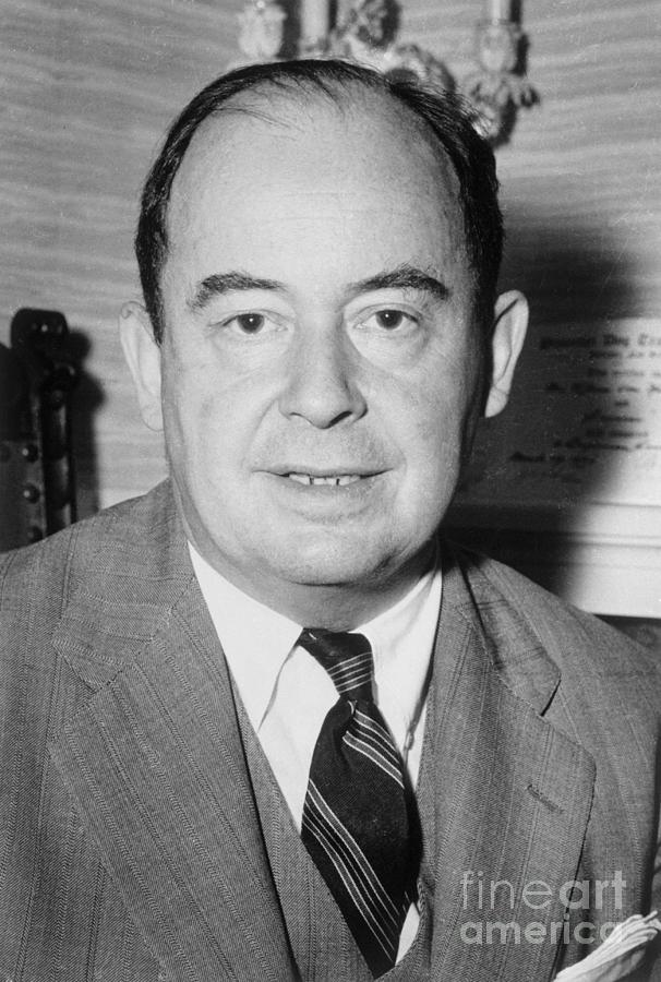 Dr. John Von Neumann Photograph by Bettmann